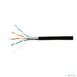 SkyNet Кабель FTP outdoor 4x2x0,48, медный, FLUKE TEST, кат.5e, однож., 305 м, box, черный [CSS-FTP-4-CU-OUT]