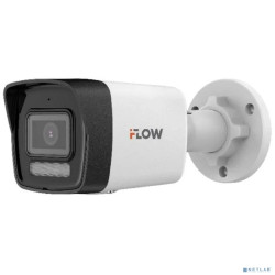 iFLOW F-IC-1122CM(2.8mm) Eco 2Мп уличная цилиндрическая IP-камера с гибридной Smart-подсветкой и встроенным микрофоном
