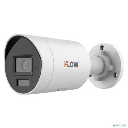 iFLOW F-IC-2142C2M(4mm) Value 4Мп уличная цилиндрическая IP-камера с гибридной Smart подсветкой до 40м  и технологией SharpSense