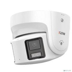 iFLOW F-IC-2384PCMS/A(4mm) Value 8Мп уличная панорамная IP-камера с Smart-подсветкой до 30м, технологией BrightVu и SharpSense