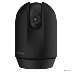 RUBETEK RV-3423/B Видеокамера поворотная Full HD (цв. чёрный), 2 Мп, 1/2.9'' CMOS, объектив 3.6 мм, ONVIF/WebRTC/RTSP, слот microSD, Wi-Fi 2.4/5 ГГц, IP20, пластик