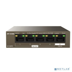 IP-COM G1105PD Коммутатор PD-PoE 5-Ports 10/100/1000 Base-T + 1-Port 1000 Base-X