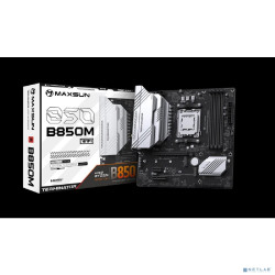 MAXSUN MS-Terminator B850M WIFI (Socket AM5, mATX, 4*DDR5(192Gb), DP/HDMI,  4*SATA3, 2*M.2,  1*PCIEx16/1*PCIEx4/1*PCIEx1, 4*USB2.0, 4*USB 3.0, 1*Type-C, LAN 1*2,5G, Bluetooth,  Wi-Fi 802.11ax, RTL)