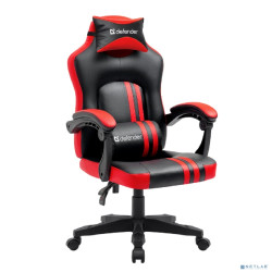 Игровое кресло Mercury Черный/Красный,полиуретан,50мм DEFENDER