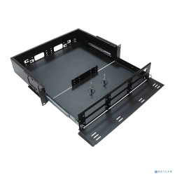 Cabeus ODF-19-6FP-48SC-S-BK-T Кросс оптический стоечный выдвижной, 19, до 48 портов SC(DLC), кассета - 2шт., черный