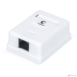 Cabeus WS-8P8C-Cat.5e-1 Розетка компьютерная RJ-45, категория 5e, одинарная, внешняя, Dual IDC
