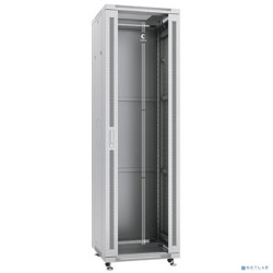 Cabeus SH-05C-42U60/100 Шкаф монтажный телекоммуникационный 19" напольный для распределительного и серверного оборудования 42U 600x1000x2055mm (ШхГхВ) передняя стеклянная и задняя сплошная металлическ