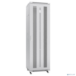 Cabeus ND-05C-42U60/80 Шкаф монтажный телекоммуникационный 19" напольный для распределительного и серверного оборудования 42U 600x800x2055mm (ШхГхВ) передняя и задняя перфорированные двери, ручка с за