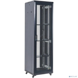 Rexant (04-1866-232) Напольный шкаф 19" 18U 600?600, дверь перфорация, черный, RAL 9005