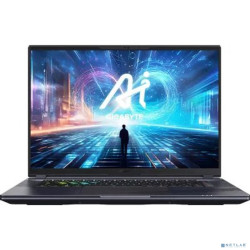 Gigabyte Aorus 16X [9SG-43KZC64SD] Grey 16" {QHD+ i7 13650HX/ 32Gb/1Tb SSD/RTX 4070 для ноутбуков - 8Gb/DOS}