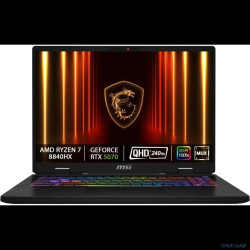 MSI Crosshair A16 HX D7WGKG-061XRU [9S7-15PL21-061] Grey 16" {QHD+Ryzen 9 7945HX /32Gb /SSD1Tb/RTX5070 8Gb/DOS}