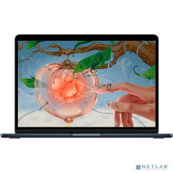 Apple MacBook Air 13 Mid 2022 [MLY33HN/A] (КЛАВ.РУС.ГРАВ.) Midnight 13.6" Liquid Retina {(2560x1600) M2 8C CPU 8C GPU/8GB/256GB SSD}