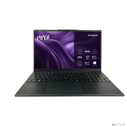 Hiper Workbook I151 [FWBC151-I512HR16N5FABWPG] Black 15.6" {FHD IPS i5-12450H(2Ghz)/16Gb/512Gb SSD/W11Pro}