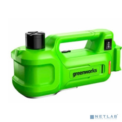 Greenworks G24JACK Гидравлический автомобильный домкрат, 24v, без АКБ и ЗУ (аккумуляторный) в сумке [3401407]