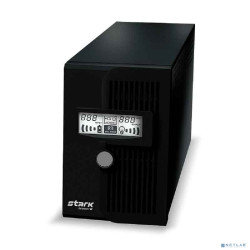 ИБП STARK SC 600 {600ВА/360Вт, Line-Interactive, Напольный, 140-300В, 2 х ЕВРО, синт синус, БЕЗ АКБ - внешняя батарея 1 от 40-200Ач}