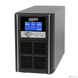 ИБП HIDEN EXPERT UDC9201S, встроенные АКБ в корпусе (3х7А/ч), 1 kVA/0,9 {С двойным преобразованием напольного исполнения 1000 ВА / 900 Вт, 2 розетки Schuko}