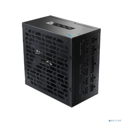 Power Supply SAMA G1000 Black (HAT-1000yzB2G), 1000W 80+ Gold (ATX, 3.1, PCIe 5.0, Full modular, 1x24(20+4)pin mesh 550mm, 2xCPU 8(4+4)pin 700mm, 3xPCIe*2 8(6+2)pin 600mm, 1x12VHPWR PCIe 5.1 12+4pin 6