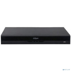 DAHUA DHI-NVR2208-8P-I2 8-канальный IP-видеорегистратор с PoE, 4K, H.265+, видеоаналитика, входящий поток до 144Мбит/с, 2 SATA III до 10Тбайт