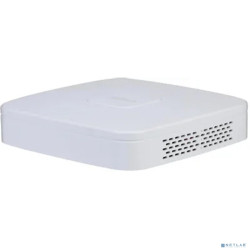 DAHUA DHI-NVR2108-8P-4KS3 8-канальный IP-видеорегистратор с PoE до 144Мбит/с;  1 SATA III до 20Тбайт; 1 HDMI, 1 VGA;  1 RJ45 1000Мбит/с, 8 RJ45 100Мбит/с (PoE/PoE+, до 72Вт)