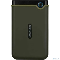 Transcend Portable HDD 2TB StoreJet 25M3S, USB 3.1 gen.1, Милитари зеленый (тонкий)