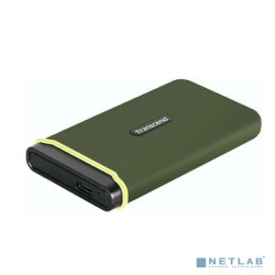 Твердотельный диск 1TB Transcend ESD380C, USB 3.2 Gen 2x2, защищенный, зеленый [R/W - 2000/2000 MB/s]