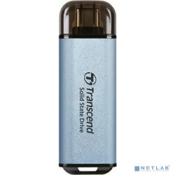 Накопитель SSD Transcend USB-C 512GB TS512GESD300C ESD300 голубой