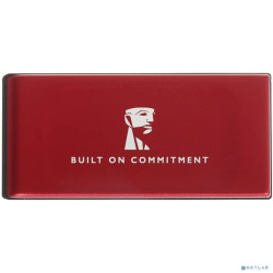 Твердотельный накопитель/ Kingston External SSD XS1000R BOC, 2000GB, Type-C/A, USB 3.2 Gen 2, R/W 1050/1000MB/s, 70x33x14mm, 69g., Red (60 мес)