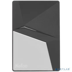 Внешний накопитель SSD Netac 2Tb Z7S (USB3.2, up to 550/480MBs, Aluminium+Steel+Plastic) (NT01Z7S-002T-32BK)