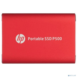 HP Portable SSD 1TB External P500 Series Red <1F5P5AA#ABB> (USB 3.2 Gen2 Type-C, up to 420/420Mbs, 500TBW, 79х54х10, 45g)