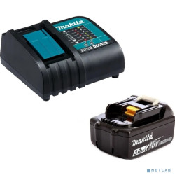 Makita 191A25-2 Аккумулятор+з\у, DC18RC-1шт(б\зар)+BL1830B-1шт,18В,3.0Ач,Li-ion,кор