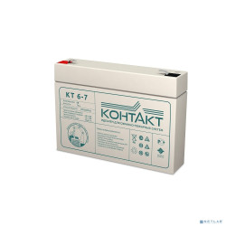 Контакт АКБ КТ 6-7 6V/7Ah {клемма Ш-4,8 (F1), ДхШхВ 151х34х98мм, масса 1,00 кг, срок службы 5-7 лет}