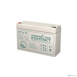 Контакт АКБ КТ 6-12 6V/12Ah {клемма Ш-4,8 (F1), ДхШхВ 151х50х98мм, масса 1,52 кг, срок службы 5-7 лет}