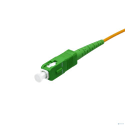 Оптический патчкорд NEOMAX (NMO-SC/APC-SC/APC-SM-2M) SC/APC-SC/APC, OS2, Singlemode, Simplex, 9/125, LSZH, Yellow, 2м