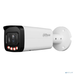 DAHUA DH-IPC-HFW2449TP-ZAS-IL Уличная цилиндрическая IP-видеокамера SmartDualLight 4Мп, 1/2.9” CMOS, моторизованный объектив 2.7~13.5мм, видеоаналитика, микрофон, ИК 60м, LED 60м, IP67, IK10, металл