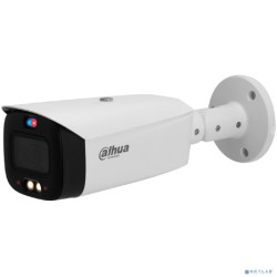 DAHUA DH-IPC-HFW3849T1P-AS-PV-0280B-S5 Уличная цилиндрическая IP-видеокамера TiOC с ИИ и активным сдерживанием 8Мп, 1/2.7” CMOS, объектив 2.8мм, видеоаналитика, ИК 30м, LED 30м, IP67