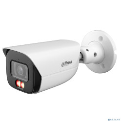 DAHUA DH-IPC-HFW3249EP-AS-IL-0280B Уличная цилиндрическая IP-видеокамера 2Мп, 1/2.9” CMOS, объектив 2.8мм, видеоаналитика, микрофон, ИК 50м, LED 50м, IP67, металл