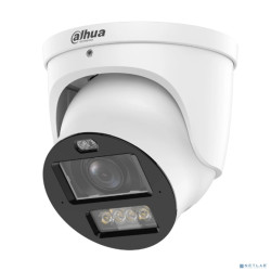 DAHUA DH-IPC-HDW3449HP-ZAS-PV-PRO Уличная купольная IP-видеокамера WizColor 4Мп; 1/1.8” CMOS; моторизованный объектив 2.7~12мм (4x); LED 50м, ИК 50м; сигнализация красно-синей подсветкой; IP67;  метал