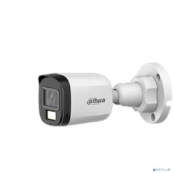 DAHUA DH-HAC-B5E20P-A-0280B Уличная цилиндрическая HDCVI-видеокамера 2Мп, CMOS, объектив 2.8мм, ИК-подсветка до 20м, IP67, корпус: пластик