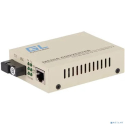 GIGALINK GL-MC-UTPF-SC1F-18SM-1550-N Конвертер из UTP, 100Мбит/c в WDM, без LFP, SM, SC, Tx:1550/Rx:1310, 18 дБ (до 20 км)