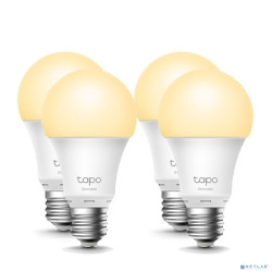 TP-Link Tapo L510E(4-pack) Умная диммируемая Wi-Fi лампа, 4 шт.