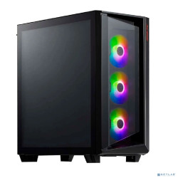 XPG CRUISER BLACK (CRUISERST-BKCWW) (Midi-Tower, черный, TG, 120mm ARGB fan*3)