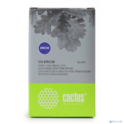 CACTUS ERC30 Картридж ленточный CS-ERC30 черный для Epson ERC 30/34/38 1600000 signs