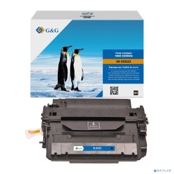 Картридж G&G, GG-CE255X  аналог HP CE255X/CRG324II/CRG724H/CRG524II/CRG324H 12.5k с чипом
