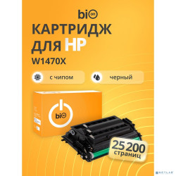 Bion W1470X Картридж для HP LaserJet Enterprise MFP M635fht/M635h/635z/M612dn/M612x/Flow MFP M636z/M636fh/MFP M634z/M634h/M611x/M611dn/M610dn (25200 стр.), Черный, с чипом