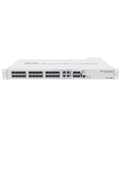 Повреждение упаковки MikroTik CRS328-4C-20S-4S+RM Коммутатор управляемый, в стойку, 20х SFP, 4x SFP+ , 4х RJ45/SFP