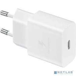 Сетевое зарядное устройство Samsung Adapter 15W Type C White (EP-T1510NWEGEU)