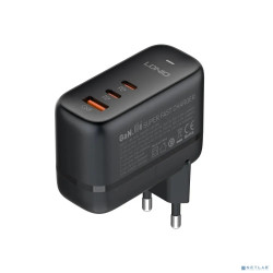 PERFEO LD_C3473  LDNIO Q366/ Сетевое ЗУ GaN + Кабель PD/ PD+PPS+SCP+QC 4+/ 3 USB/  Выход: 3.3-20V, max 65W/ Black