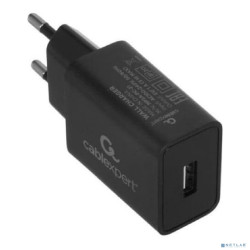 Cablexpert Зарядное устройство 5Вт, 1А, 1xUSB, черный, пакет (MP3A-PC-21)