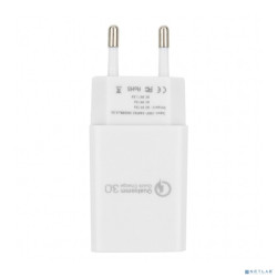 Cablexpert Адаптер питания, Qualcomm QC 3.0 , 100/220V - 1 USB порт 5/9/12V, белый (MP3A-PC-16)