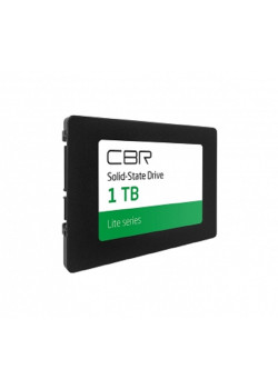 Повреждение упаковки CBR SSD-001TB-2.5-LT22, Внутренний SSD-накопитель, серия "Lite", 1TB, 1024 GB, 2.5", SATA III 6 Gbit/s, SM2259XT, 3D TLC NAND, R/W speed up to 550/520 MB/s, TBW (TB) 500